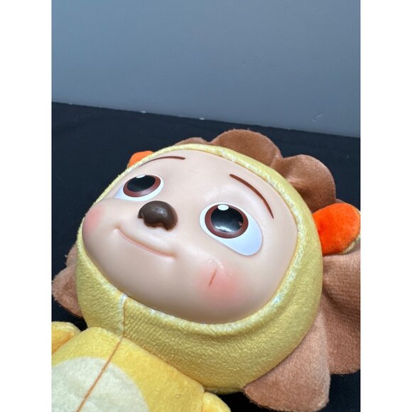 CoComelon JJ In Lion Costume Plush Doll Stuffed Animal Toy Hard Face 10” For Kid - Picture 5 of 5